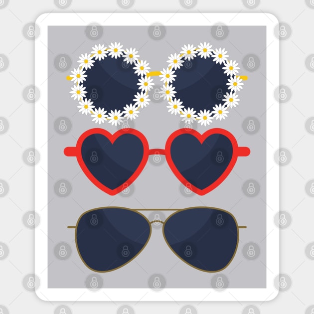 Ghost Glasses Magnet by fashionsforfans